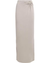 GOOD AMERICAN - Stretch-Jersey Cut-Out Maxi Skirt - Lyst