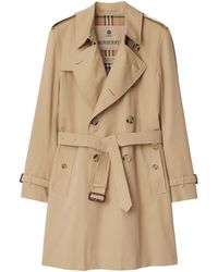 Burberry - Mid-Length Kensington Heritage Trench Coat - Lyst
