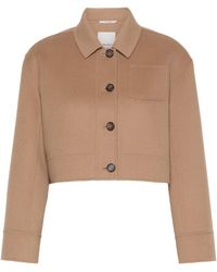 Max Mara - Virgin Wool Cropped Jacket - Lyst