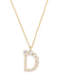 Sophie Bille Brahe - And Diamond Soprano 'D' Necklace - Lyst