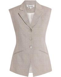 Veronica Beard - Plaid Sorenne Waistcoat - Lyst