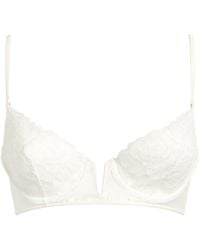 Kiki de Montparnasse - Lace Fleurs Veloutées Demi Bra - Lyst