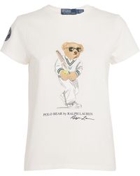 Polo Ralph Lauren - X Wimbledon Polo Bear T-shirt - Lyst