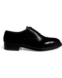 Giorgio Armani - Leather Derby Shoes - Lyst