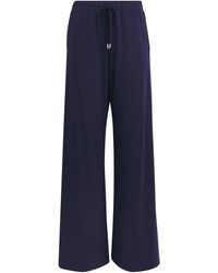 MAX&Co. - Jersey Straight-Leg Trousers - Lyst