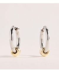 Spinelli Kilcollin - Sterling And Ara Core Hoop Earrings - Lyst