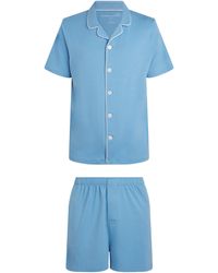 Derek Rose - Micromodal Short Basel Pyjama Set - Lyst