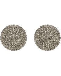 Dolce & Gabbana - Crystal-Embellished Clip-On Earrings - Lyst