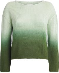 Vince - Cotton-Blend Dip Dye Sweater - Lyst