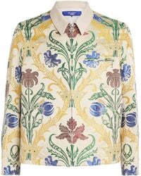 Junya Watanabe - Embroidered Collared Jacket - Lyst