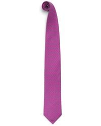 E.MARINELLA - Silk Geometric Tie - Lyst