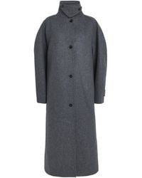 Jil Sander - Wool-Blend Oversized Coat - Lyst