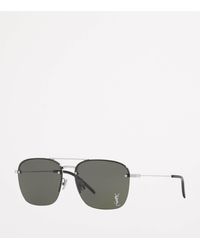 Saint Laurent Glasses Chain Cord In Metal in Metallic | Lyst UK