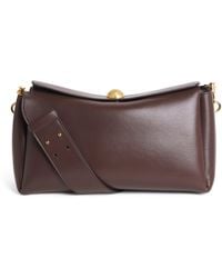 Ami Paris - Medium Leather Carrousel Shoulder Bag - Lyst