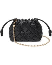 Loewe - Mini Pinched Leather Flamenco Purse - Lyst