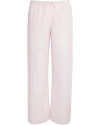 Suzie Kondi - Cotton Stripe Pan Trousers - Lyst