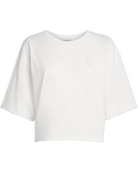 Claudie Pierlot - Cotton Relaxed T-Shirt - Lyst
