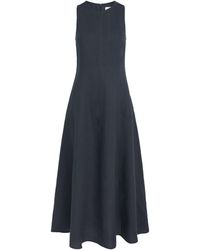 Eleventy - Linen Maxi Dress - Lyst