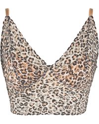 leopard print bralet