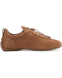 dunhill - Suede Automotive Davies Sneakers - Lyst