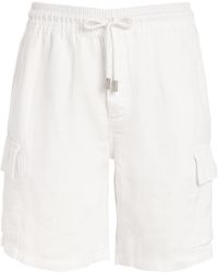 Vilebrequin - Linen Cargo-Pockets Baie Shorts - Lyst