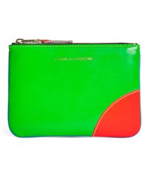 Comme des Garçons - Small Leather Super Fluo Pouch - Lyst