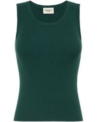 Weekend by Maxmara - Rib-Knit Tank Top - Lyst