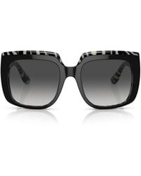 Dolce & Gabbana - Acetate Square Sunglasses - Lyst