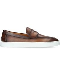 Magnanni - Leather Cowes Penny Sneakers - Lyst