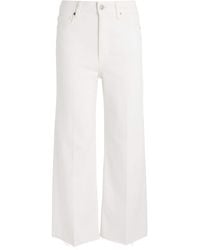 PAIGE - Anessa Wide-Leg Jeans - Lyst