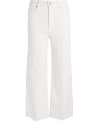 PAIGE - Anessa Wide-Leg Jeans - Lyst