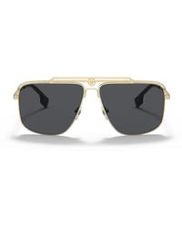 Versace - Metal Ve2242 Medusa Sunglasses - Lyst