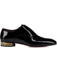 Christian Louboutin - Alphamale Rocks Patent Leather Oxford Shoes - Lyst