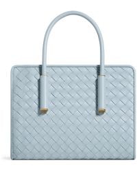 Bottega Veneta - Baby Leather Barbara Tote Bag - Lyst