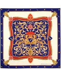 Aspinal of London - Silk Signature Scarf - Lyst