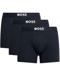 BOSS - Organic Cotton Stretch Boxer Briefs - Lyst