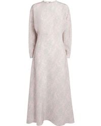 BITE STUDIOS - Silk Floral Selene Maxi Dress - Lyst