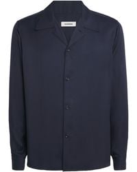 Sandro - Notched-Collar Shirt - Lyst