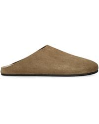The Row - Hudson Suede Mules - Lyst