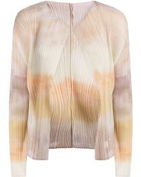 Pleats Please Issey Miyake - Sea Bubble Cardigan - Lyst