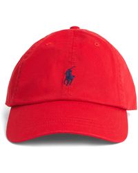 Polo Ralph Lauren - Cotton Logo Baseball Cap - Lyst