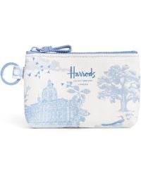 Harrods - Toile Coin Purse - Lyst