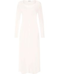 Hanro - Cotton Rosaria Long-Sleeve Nightdress - Lyst