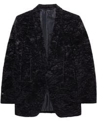 Tom Ford - Silk Plissé Colbert Blazer - Lyst