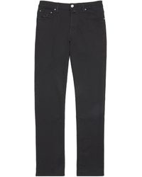 Jacob Cohen - Lizardskin-Patch Bard Slim Jeans - Lyst