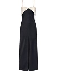 Nanushka - Satin Nelma Maxi Dress - Lyst