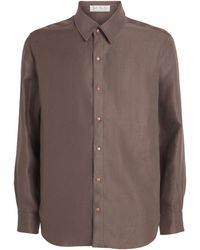 God's True Cashmere - Linen Cocoa Shirt - Lyst