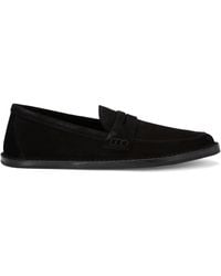 The Row - Leather Cary Loafers - Lyst