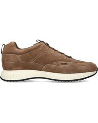 John Lobb - Nubuck Leather Stream Elastic Sneakers - Lyst