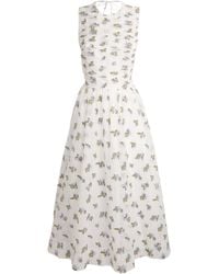 Ulla Johnson - Organza Fleurine Backless Maxi Dress - Lyst